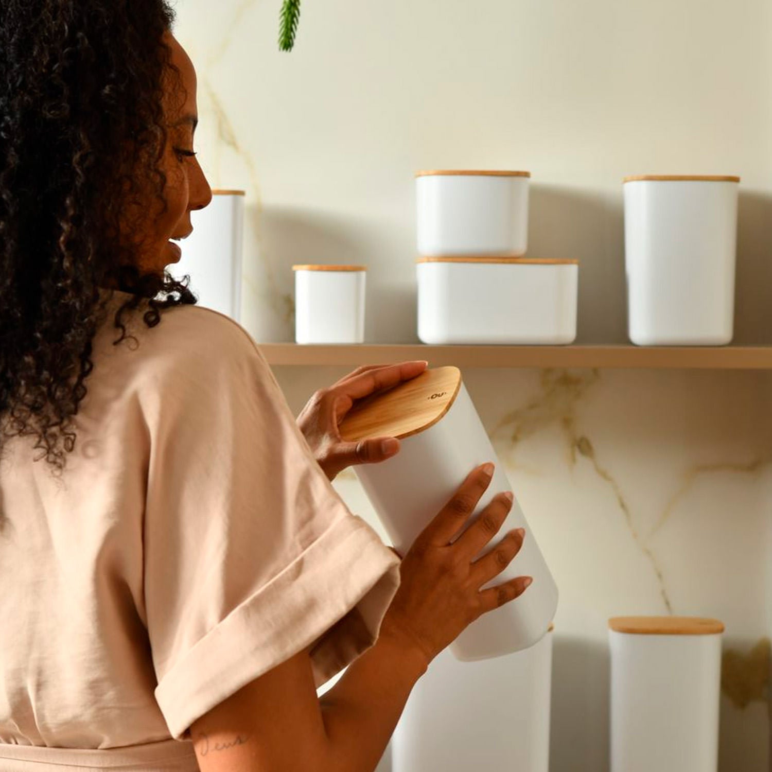 Pote hermético organizador Ou 1L Linha Keep