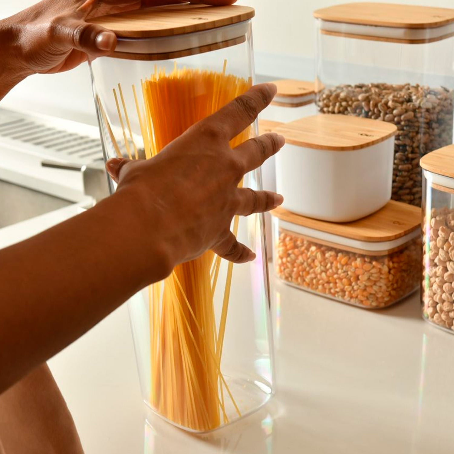 Pote hermético organizador Ou 2L Linha Keep