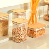 Pote hermético organizador retangular Ou 650ml Linha Keep