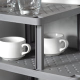 Prateleira organizadora de armários quadrada Ou Linha Level