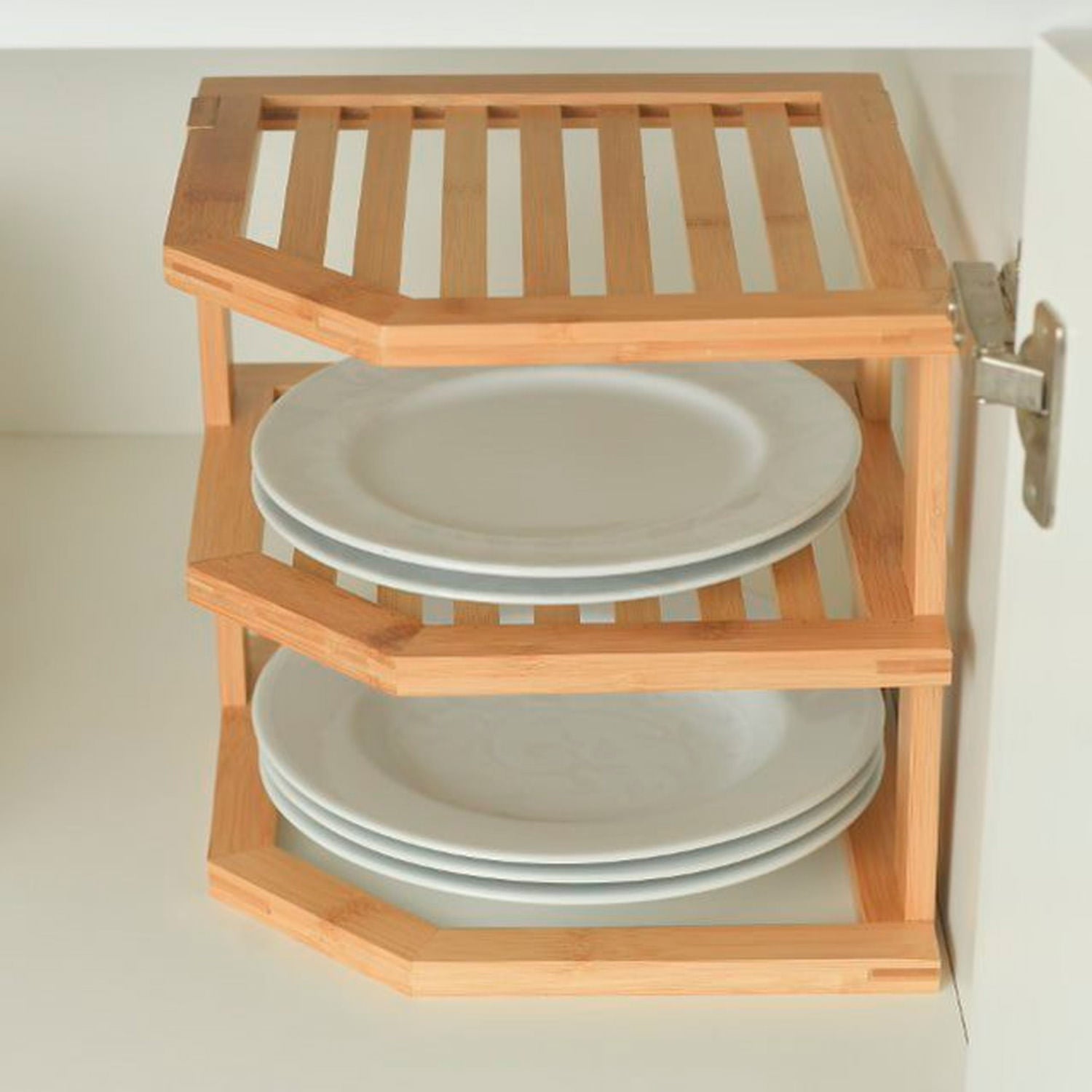 Prateleira organizadora tripla Ou Linha Keep