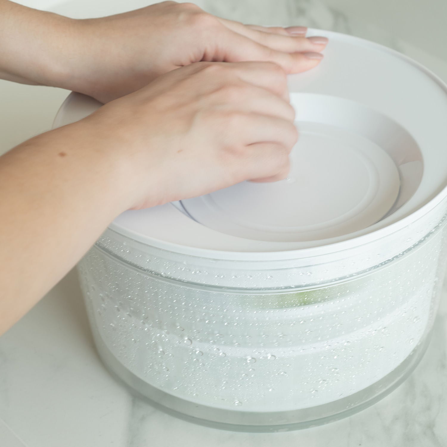 Secador de saladas Ou 5,5L Linha Clear Fresh