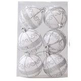 Kit 6 Peças Bolas De Natal