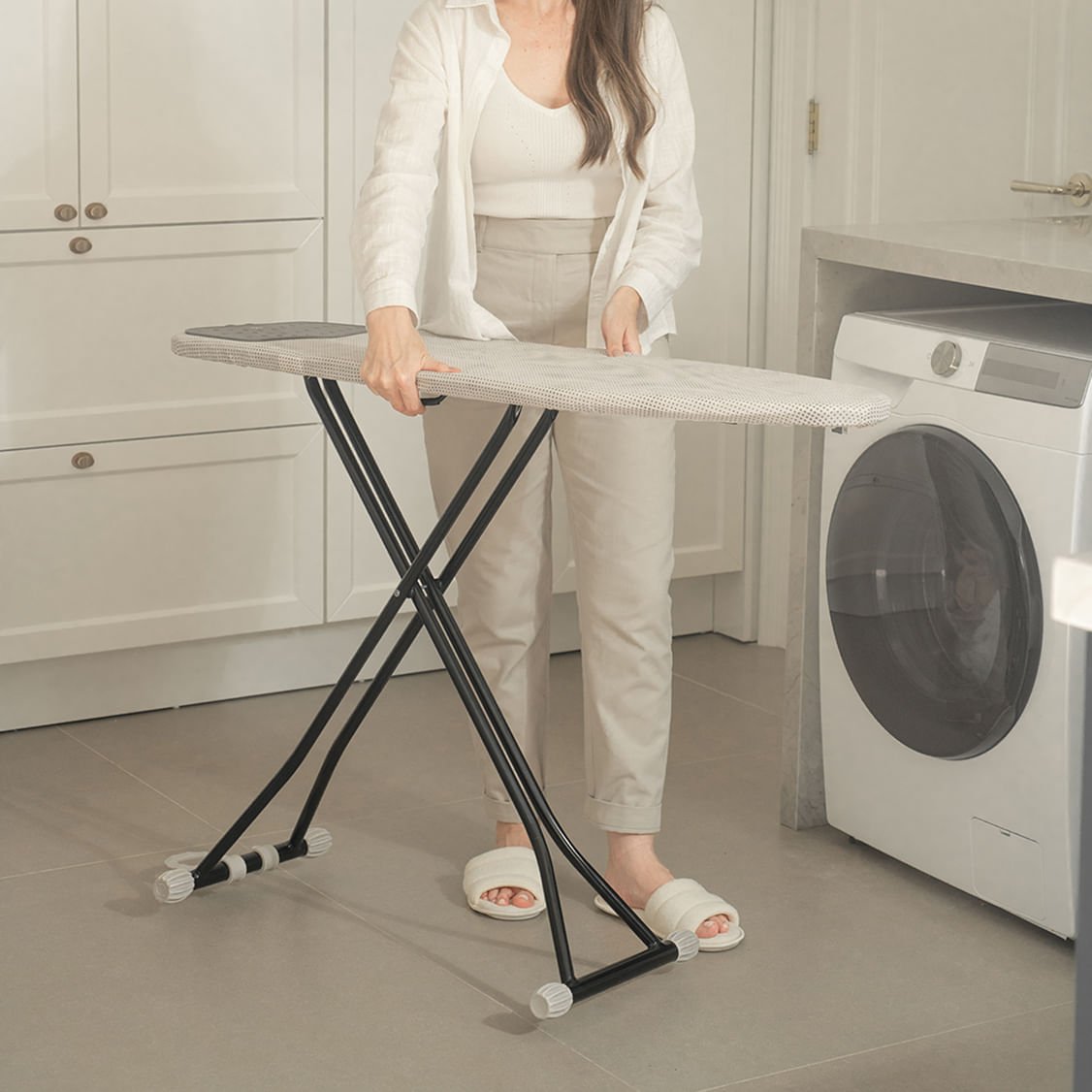 Tábua de passar roupas Ou Linha Flow