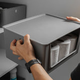 Tampa cesto Ou 8,2L, 12l e 16L Linha Flow