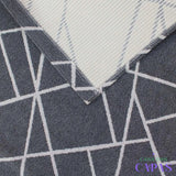 Tapete Abstrato AntiDerrapante - Cinza