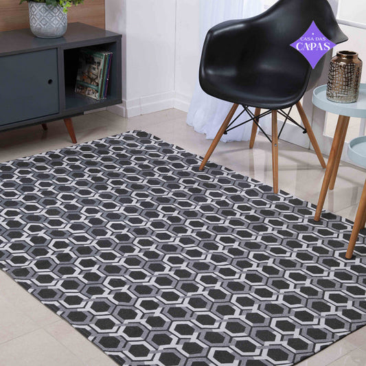 Tapete Honey AntiDerrapante - Preto