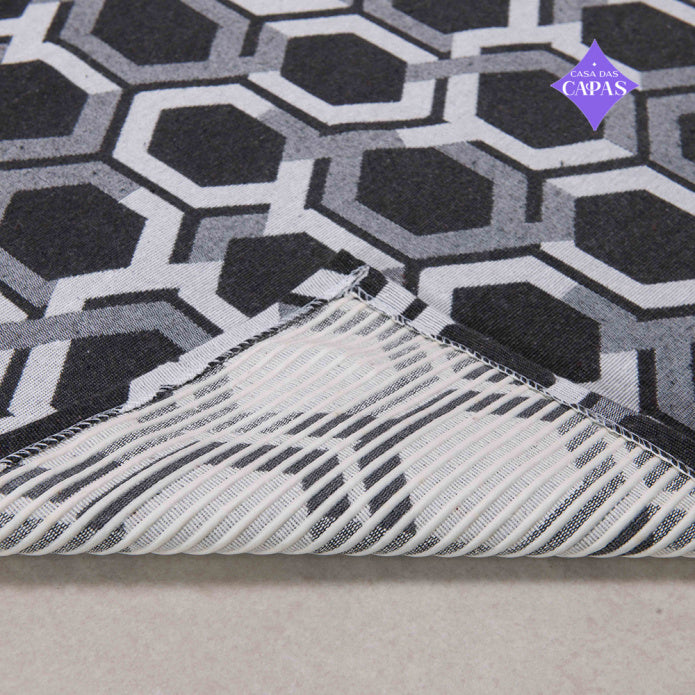 Tapete Honey AntiDerrapante - Preto