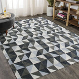 Tapete Eros AntiDerrapante - Cinza Cru