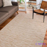 Tapete Mesclado AntiDerrapante - Bege/Branco