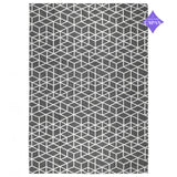 Tapete Spirit AntiDerrapante - Cinza/Branco