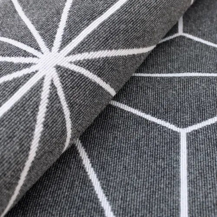 Tapete Stella AntiDerrapante - Cinza