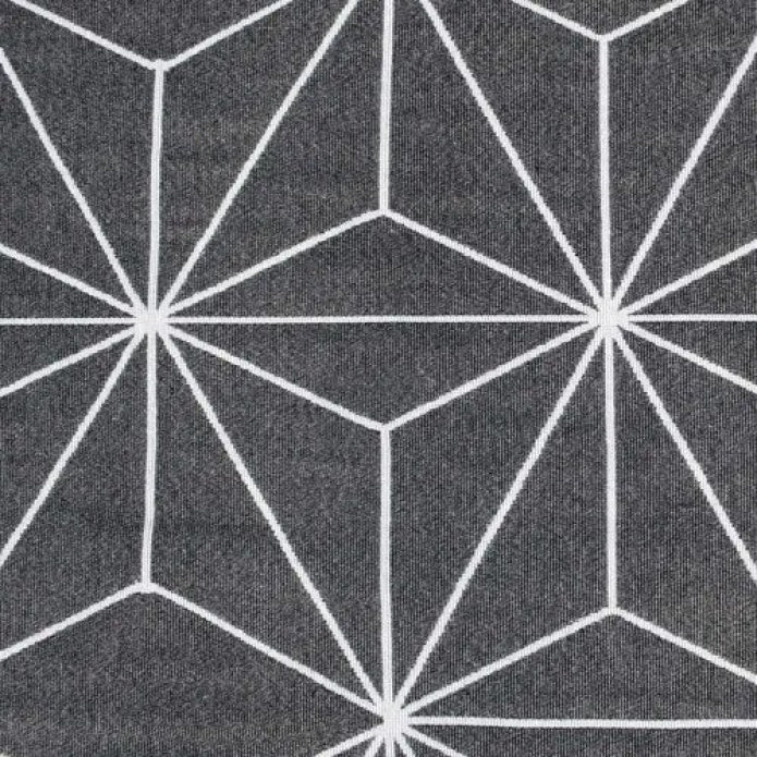 Tapete Stella AntiDerrapante - Cinza