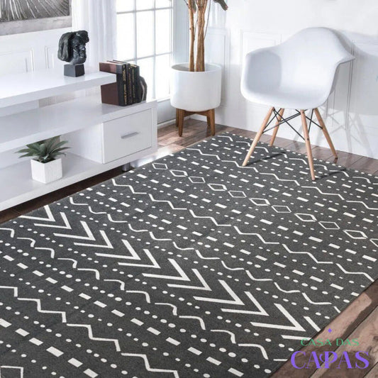 Tapete Zargon AntiDerrapante - Cinza