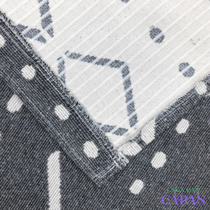 Tapete Zargon AntiDerrapante - Cinza